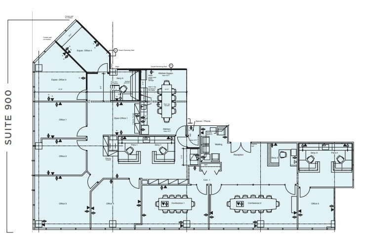 36 S Charles St, Baltimore, MD à louer Plan d’étage- Image 1 de 1