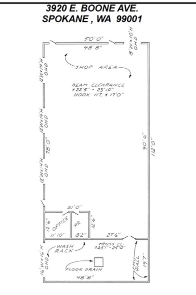 3920 E Boone Ave, Spokane, WA à vendre - Plan d’étage - Image 2 de 3