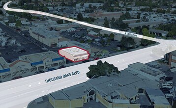 2831 E Thousand Oaks Blvd, Thousand Oaks, CA - AERIAL map view