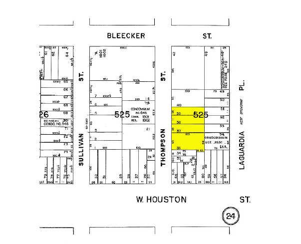 172 Thompson St, New York, NY à louer - Plan cadastral - Image 2 de 4