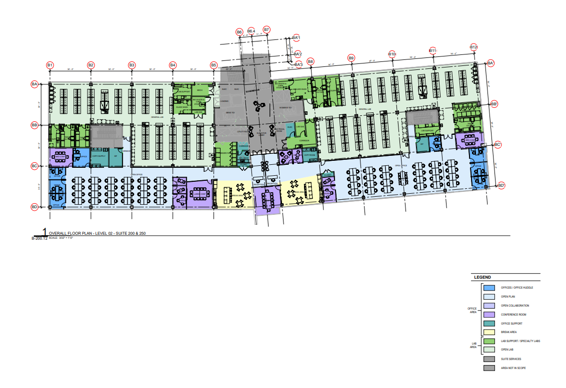 6401 Hollis St, Emeryville, CA for lease Floor Plan- Image 1 of 4