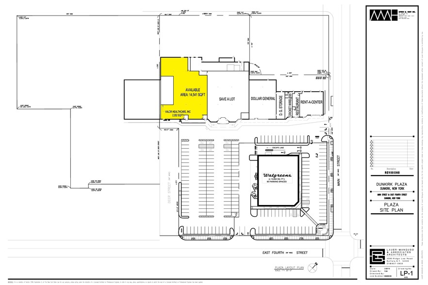 168 E 4th St, Dunkirk, NY à louer - Plan de site - Image 3 de 7