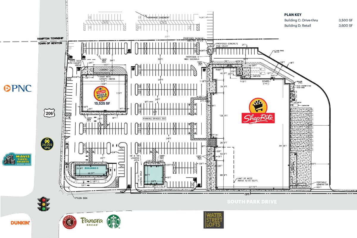 127 Water St, Newton, NJ à louer Carte- Image 1 de 1