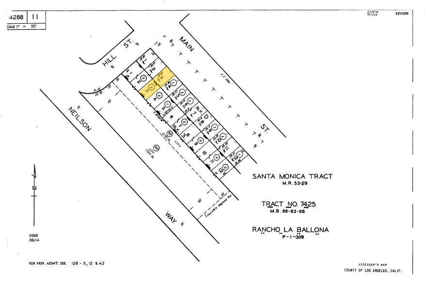 2708 Main St, Santa Monica, CA for lease - Plat Map - Image 3 of 28