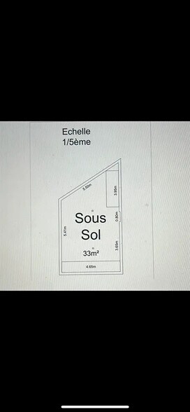 Commerce de détail dans Ivry-sur-Seine à vendre - Plan d’étage - Image 2 de 2