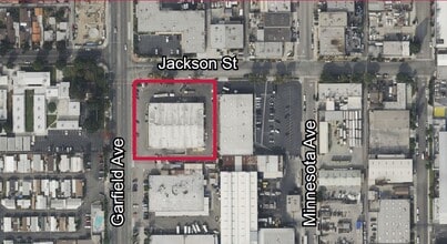 16400 Garfield Ave, Paramount, CA - AÉRIEN  Vue de la carte