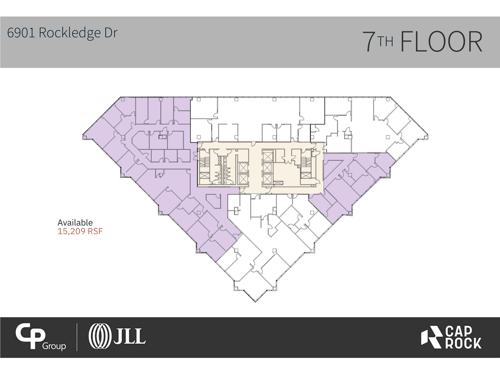 6903 Rockledge Dr, Bethesda, MD à louer Plan d’étage- Image 1 de 1