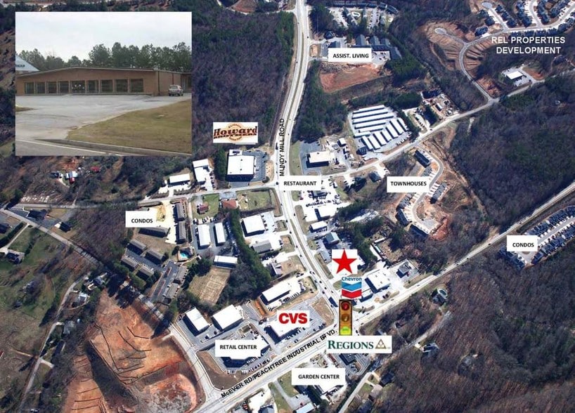 4335 Mundy Mill Rd, Oakwood, GA for lease - Aerial - Image 3 of 24