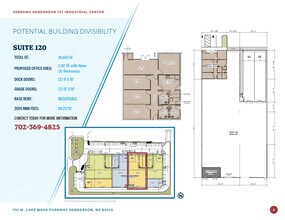 751 W Lake Mead Pky, Henderson, NV à louer Plan d’étage- Image 1 de 2