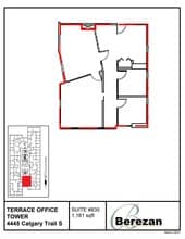 4445 Calgary Trl, Edmonton, AB for lease Floor Plan- Image 1 of 1