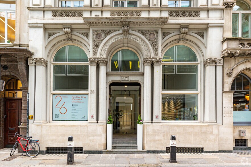 26 Throgmorton St, Londres à louer - Photo du bâtiment - Image 2 de 6