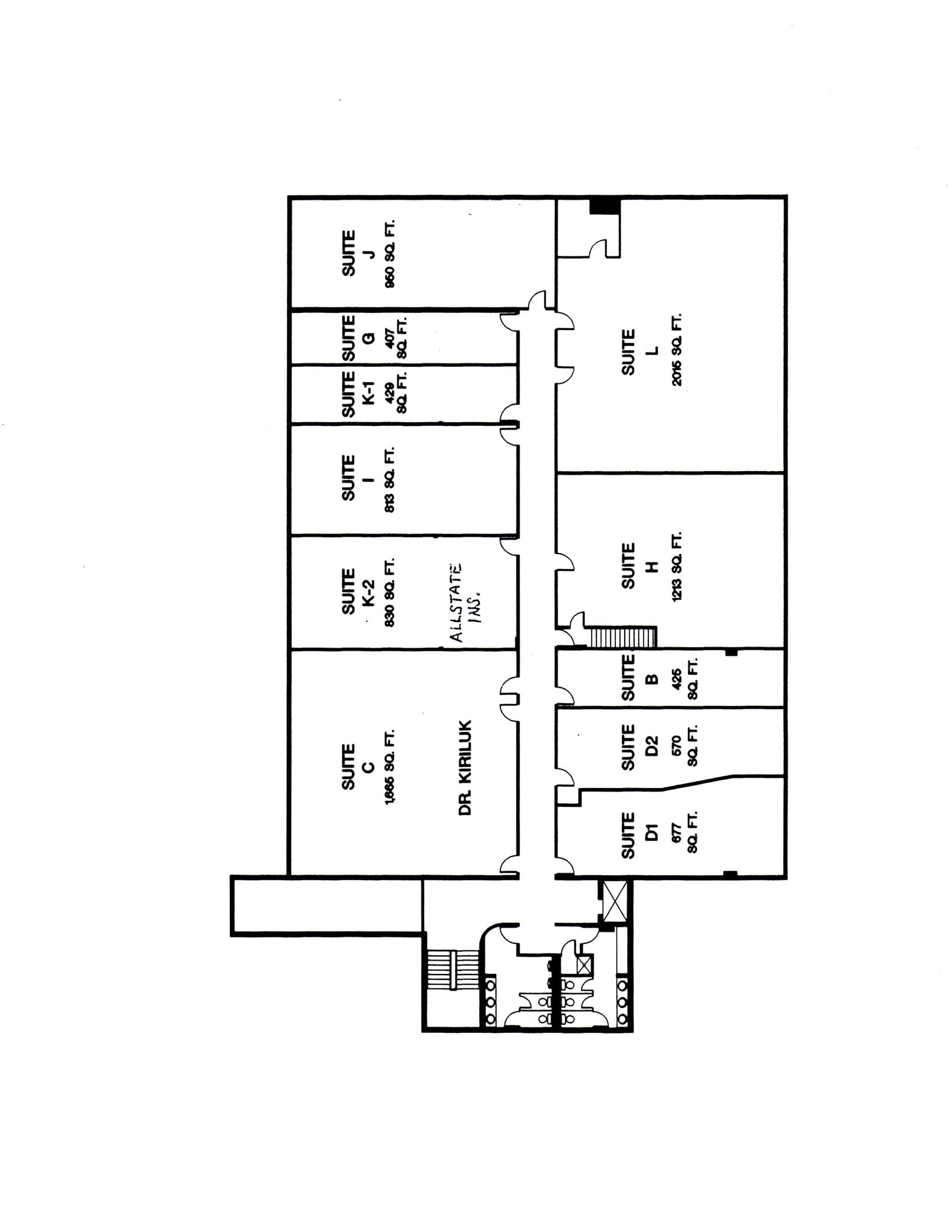 1602-1644 E Algonquin Rd, Schaumburg, IL à louer Plan d’étage- Image 1 de 1