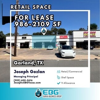 More details for 1435-1445 W Kingsley Rd, Garland, TX - Retail for Lease