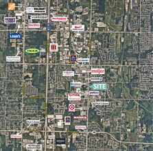 8355 S Howell Ave, Oak Creek, WI - AERIAL map view