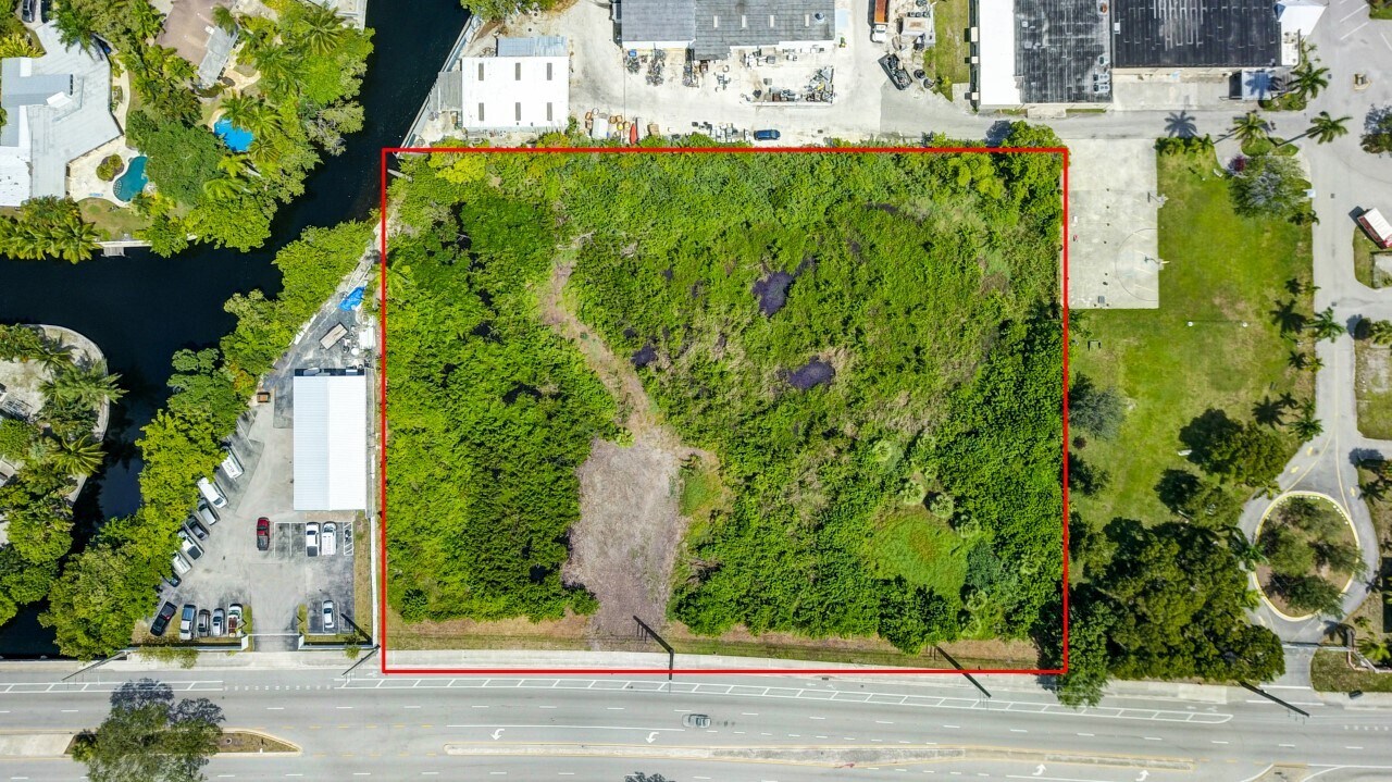 2100 NW 9 Ave Powerline Road, Fort Lauderdale, FL à vendre Aérien- Image 1 de 5