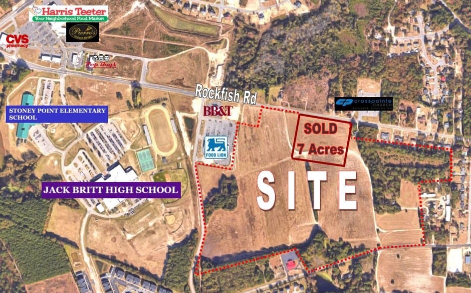 7106 Rockfish Rd, Fayetteville, NC à vendre - Photo du bâtiment - Image 2 de 9