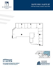 11757 Katy Fwy, Houston, TX à louer Plan d’étage- Image 1 de 1