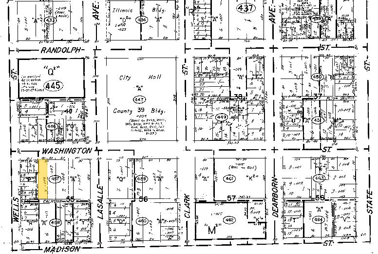 175 W Washington St, Chicago, IL à vendre - Plan cadastral - Image 3 de 48