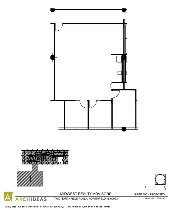 1 Northfield Plz, Northfield, IL for lease Floor Plan- Image 1 of 1