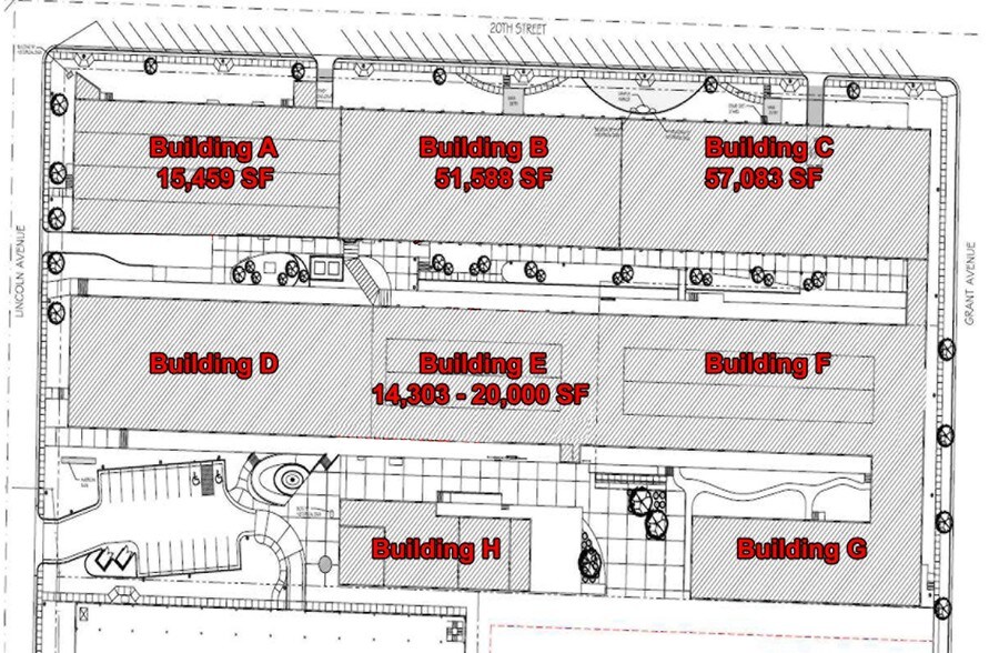 2036 Lincoln Ave, Ogden, UT à louer - Plan de site - Image 2 de 9