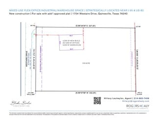 More details for 1704 Westair, Gainesville, TX - Industrial for Lease
