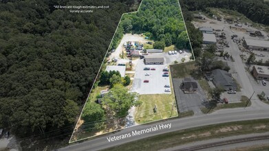 12751 Veterans Memorial Hwy, Douglasville, GA - AÉRIEN  Vue de la carte - Image1