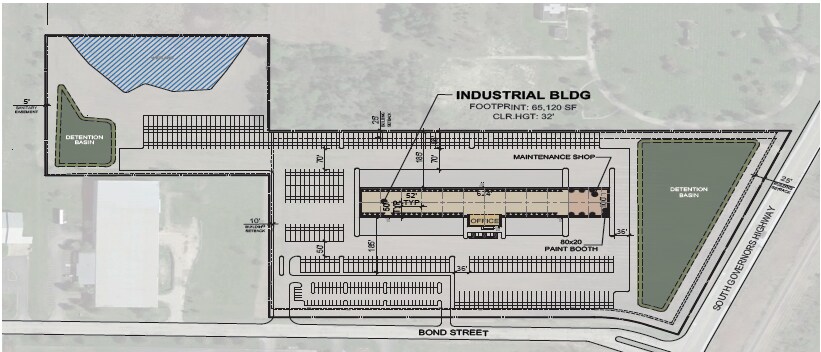 S Central Ave, University Park, IL à louer - Photo du bâtiment - Image 2 de 5