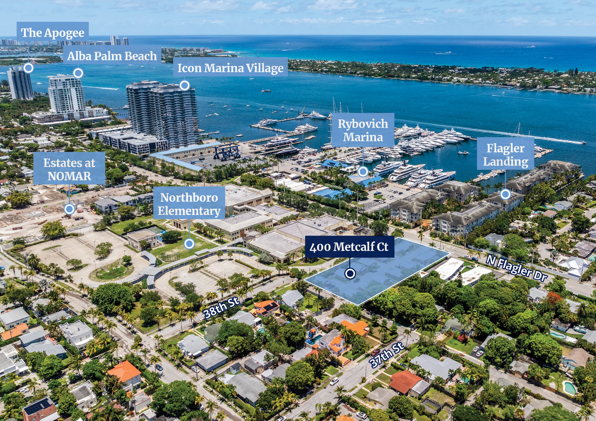 400 Metcalf Ct, West Palm Beach, FL à vendre Photo du bâtiment- Image 1 de 6