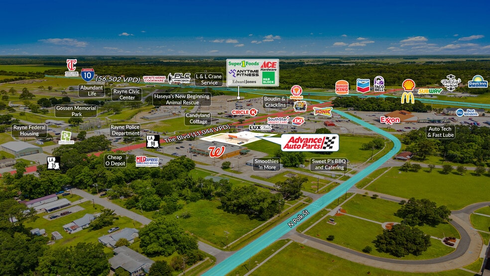 1206 The Blvd, Rayne, LA for sale - Building Photo - Image 3 of 5