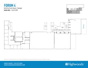 8529 Six Forks Rd, Raleigh, NC for lease Floor Plan- Image 1 of 1