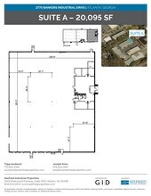 2775 Bankers Industrial Dr, Atlanta, GA à louer Plan d’étage- Image 1 de 1