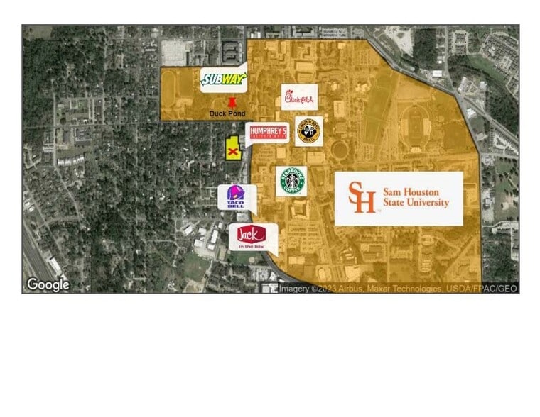 20th & Ave L 1/2, Huntsville, TX à vendre - Photo du bâtiment - Image 2 de 18