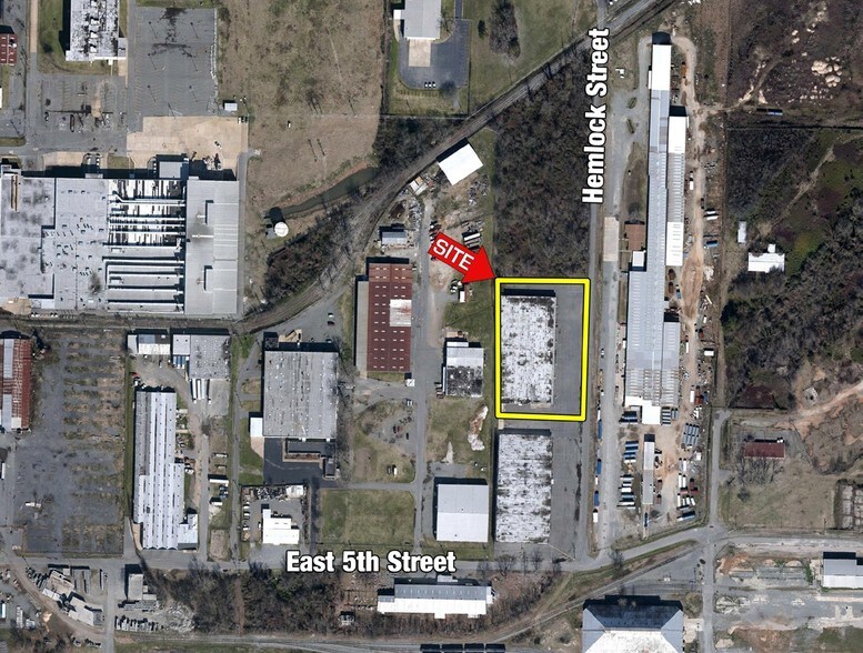 1805 E 5th St, North Little Rock, AR à louer - Aérien - Image 2 de 7