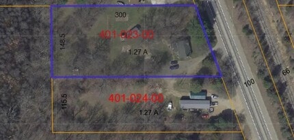 2350 Brooklyn Rd, Jackson, MI - Aérien  Vue de la carte