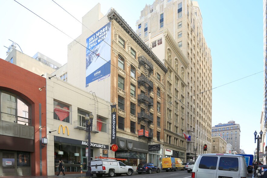 445-447 Sutter St, San Francisco, CA à louer - Photo du bâtiment - Image 1 de 4