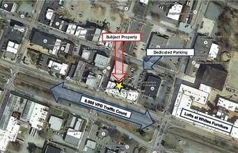 105 E Center St, Mebane, NC - AERIAL  map view