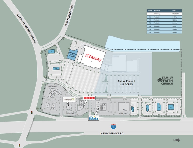 3441 Interstate 45 North, Conroe, TX for lease - Site Plan - Image 2 of 2