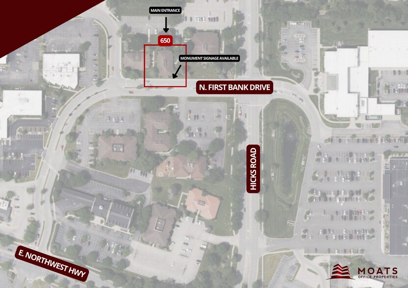 650-652 First Bank Dr, Palatine, IL for sale - Site Plan - Image 2 of 2