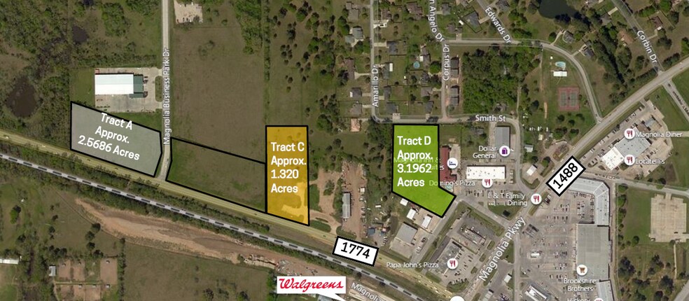 FM 1774, Magnolia, TX à vendre - Photo du bâtiment - Image 1 de 4