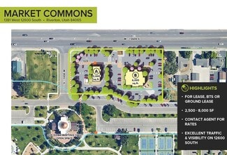 Plus de détails pour 1381 W 12600 S, Riverton, UT - Bureau/Commerce de détail à louer