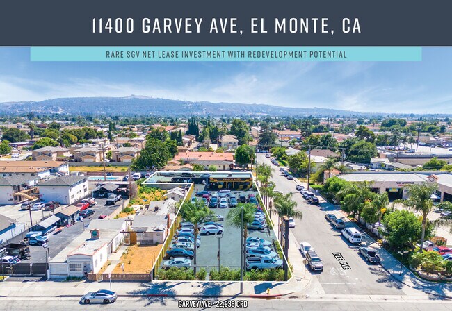 Plus de détails pour 11400 Garvey Ave, El Monte, CA - Commerce de détail à vendre