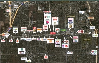 120-152 Ogden Ave, Downers Grove, IL - Aerial  map view - Image1