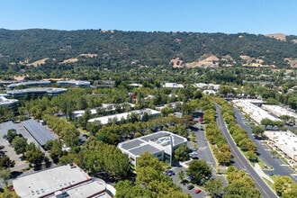 7077 Koll Center Pky, Pleasanton, CA - Aérien Vue de la carte