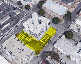 260 E 6th St, Los Angeles, CA - aerial  map view