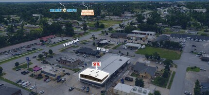 1004 NW 11th St, Bentonville, AR - Aerial map view