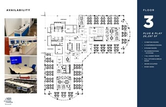101 Station Landing, Medford, MA for lease Floor Plan- Image 1 of 2