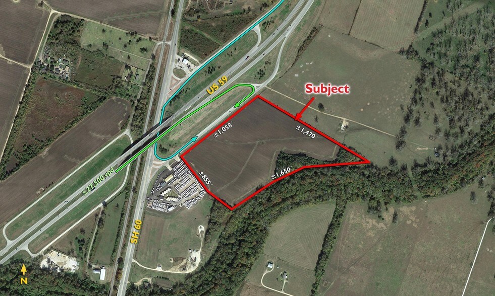 6700 Highway 59, Wharton, TX à vendre - Photo du bâtiment - Image 1 de 1