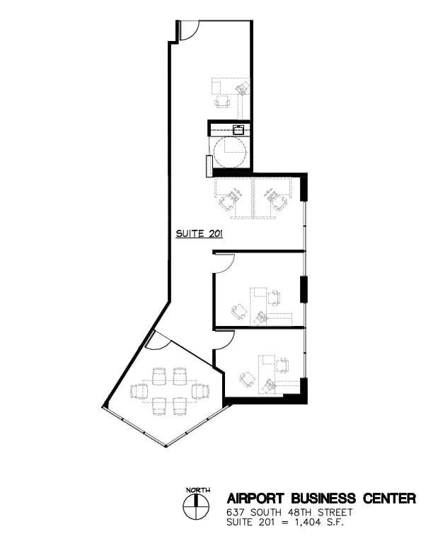 637 S 48th St, Tempe, AZ à louer Plan d’étage- Image 1 de 3
