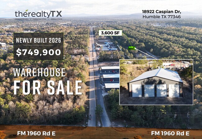 More details for 18922 Caspian Dr, Humble, TX - Industrial for Sale