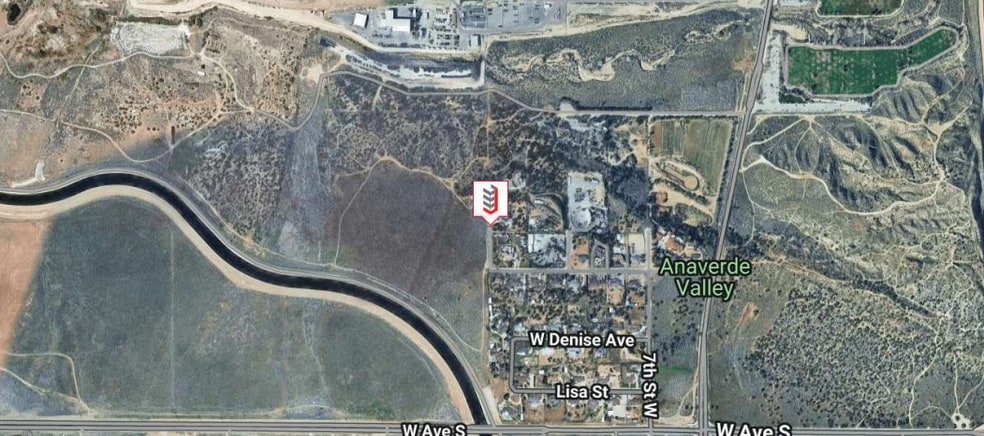 10th St W, Palmdale, CA for lease - Aerial - Image 3 of 3